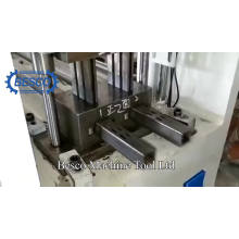 Hydraulic tube arc punching machine